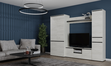 Пенал с ящиком Гретта, крафт белый 